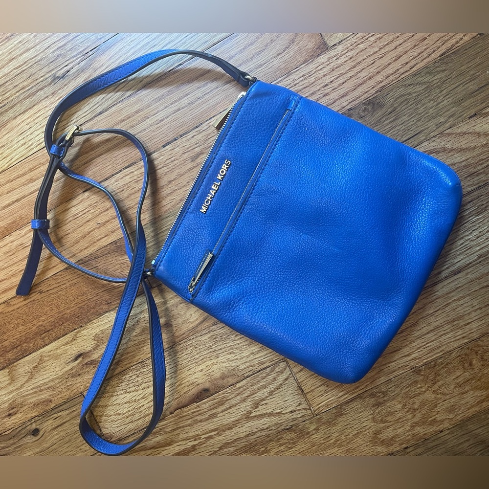 Michael Kors Blue Crossbody Purse